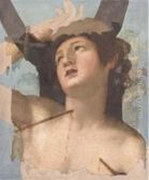 Saint Sebastien Oil Painting by Guido Reni