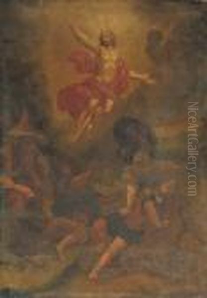 The Resurrection Oil Painting by Guido Reni