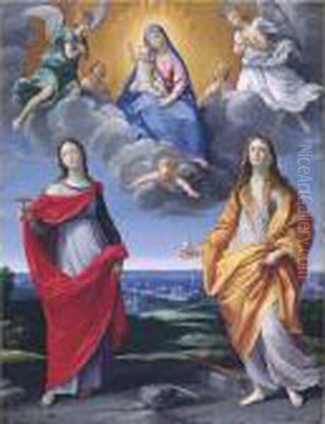 Madonna Delle Neve Oil Painting by Guido Reni