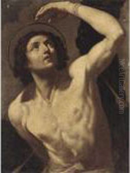 Saint Sebastian Oil Painting by Guido Reni