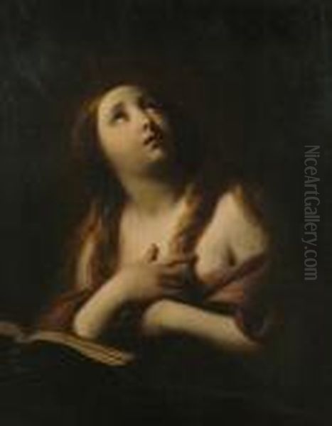 The Penitent Magdalen Oil Painting by Guido Reni