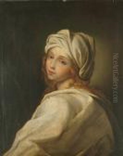 Portrait Of Beatrice Cenci Oil Painting by Guido Reni