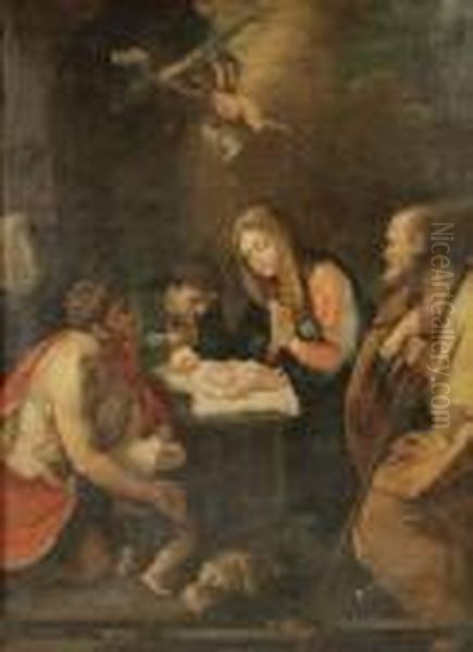 The Adoration Of The Shepherds Oil Painting by Guido Reni