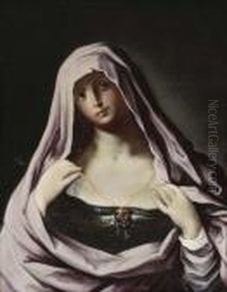 A Female Saint Oil Painting by Guido Reni