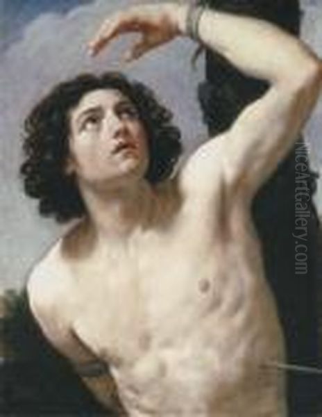 Saint Sebastian Oil Painting by Guido Reni