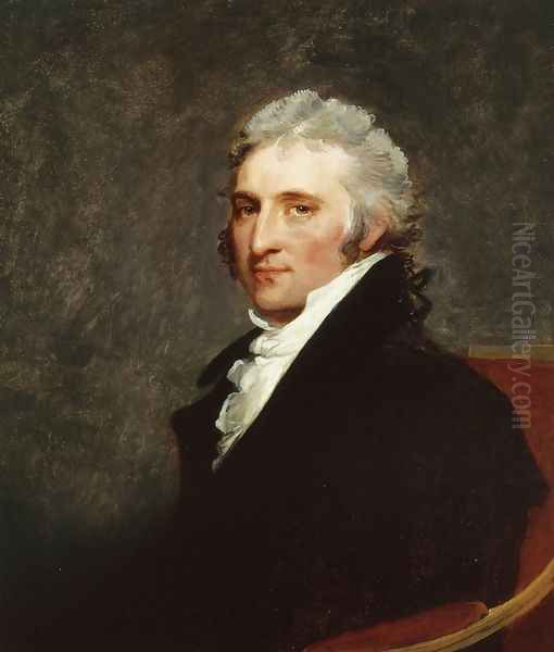 John Peter Van Ness Oil Painting by Gilbert Stuart