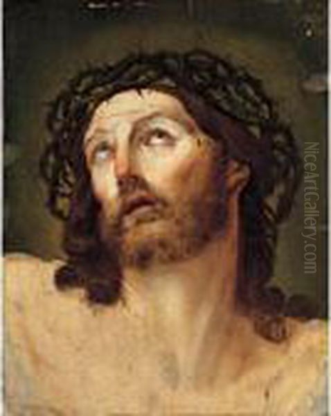 Cristo Incoronato Di Spine Oil Painting by Guido Reni