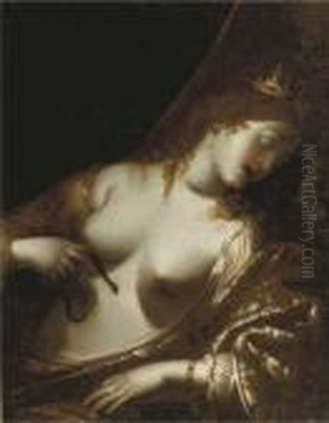 Cleopatra Oil Painting by Guido Reni