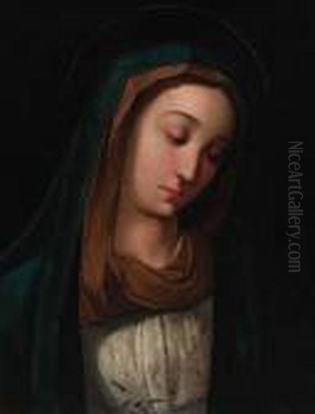 The Madonna Oil Painting by Guido Reni