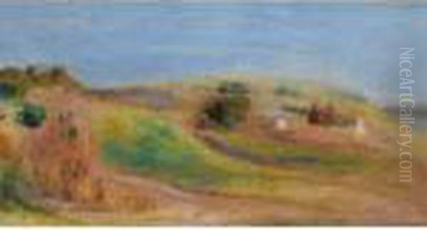 Paysage Oil Painting by Pierre Auguste Renoir