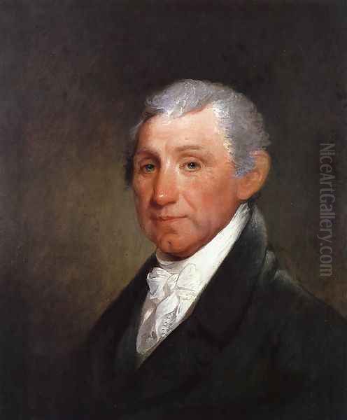 James Munroe Oil Painting by Gilbert Stuart