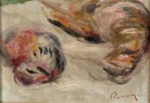 Les Becasses Oil Painting by Pierre Auguste Renoir