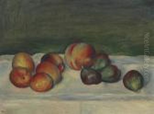 Nature Morte Oil Painting by Pierre Auguste Renoir