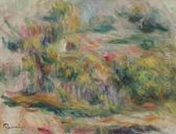 Paysage Oil Painting by Pierre Auguste Renoir