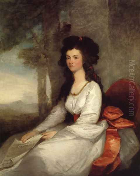 Eleanor Gordon Oil Painting by Gilbert Stuart