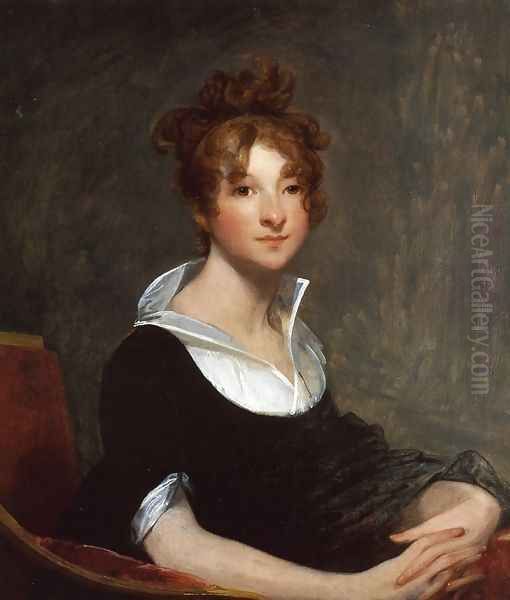 Marcia Burnes Van Ness Oil Painting by Gilbert Stuart