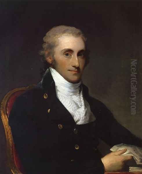 Samuel Gatliff Oil Painting by Gilbert Stuart