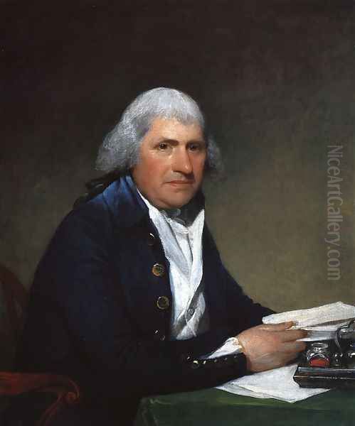 Richard Yates Oil Painting by Gilbert Stuart