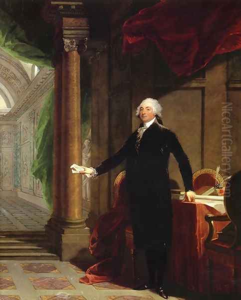 William Bingham Oil Painting by Gilbert Stuart