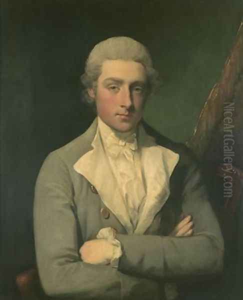 Self-Portrait Oil Painting by Gilbert Stuart