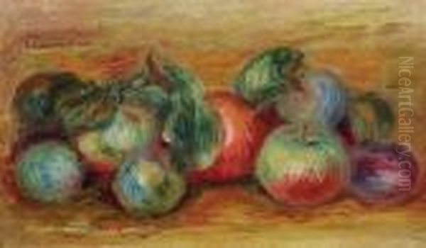 Nature Morte Aux Fruits Oil Painting by Pierre Auguste Renoir