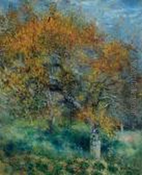 Le Poirier Oil Painting by Pierre Auguste Renoir