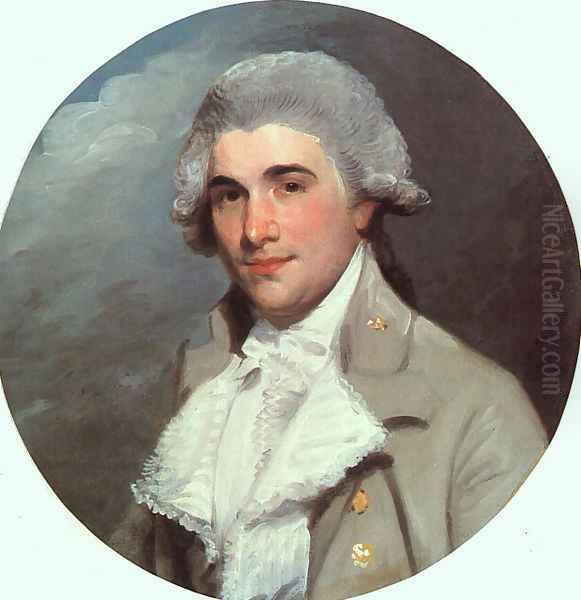 James Heath 1783-84 Oil Painting by Gilbert Stuart