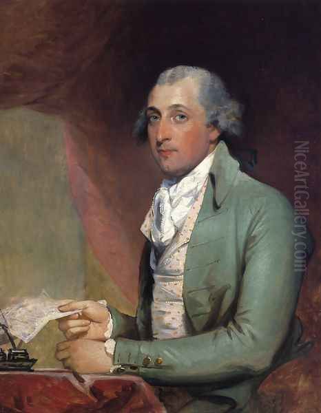 William Bayard Oil Painting by Gilbert Stuart