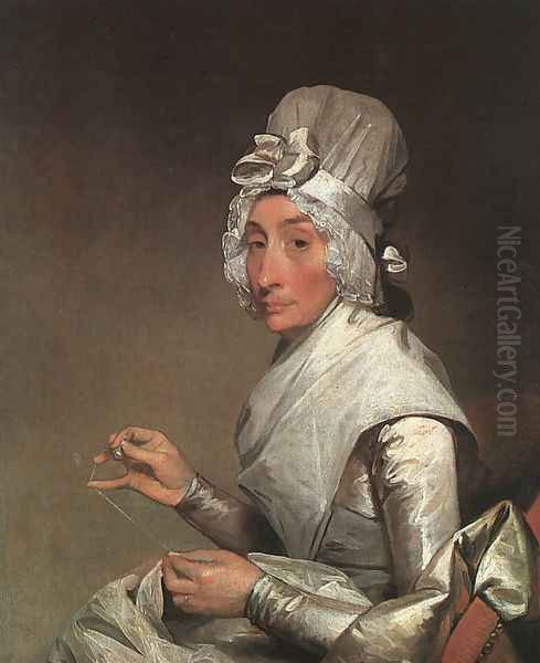 Mrs. Richard Yates 1793-94 Oil Painting by Gilbert Stuart