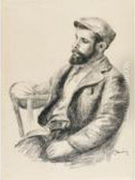 Douze Lithographies Originales De Pierre-auguste Renoir Oil Painting by Pierre Auguste Renoir