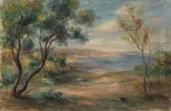 Bords De Mer Oil Painting by Pierre Auguste Renoir