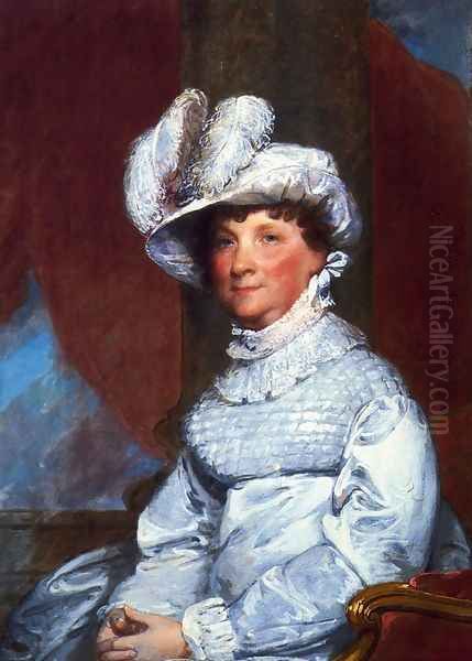 Mrs. Barney Smith Oil Painting by Gilbert Stuart