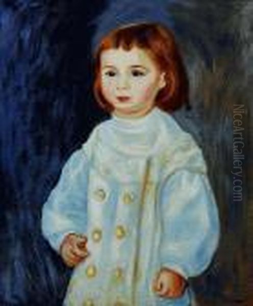 Lucie Berard Oil Painting by Pierre Auguste Renoir