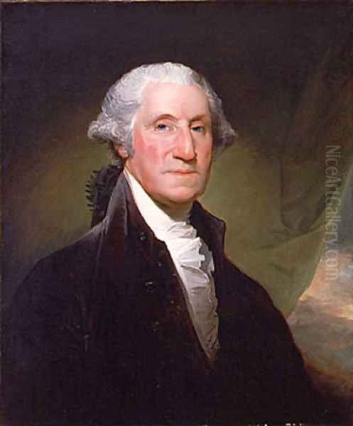 George Washington begun 1795 Oil Painting by Gilbert Stuart