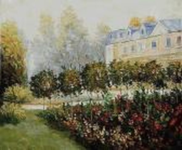 The Garden At Fontenay Oil Painting by Pierre Auguste Renoir