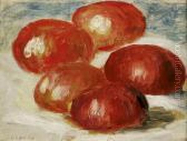 Nature Morte Aux Tomates Oil Painting by Pierre Auguste Renoir