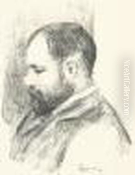 Ambroise Vollard. Oil Painting by Pierre Auguste Renoir