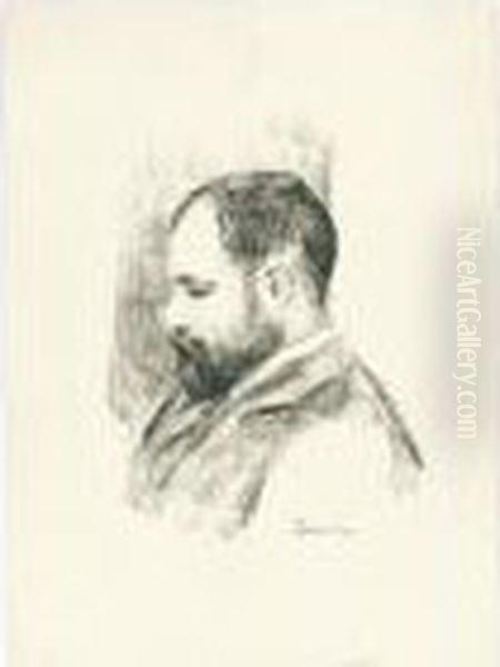 Ambroise Vollard. Oil Painting by Pierre Auguste Renoir