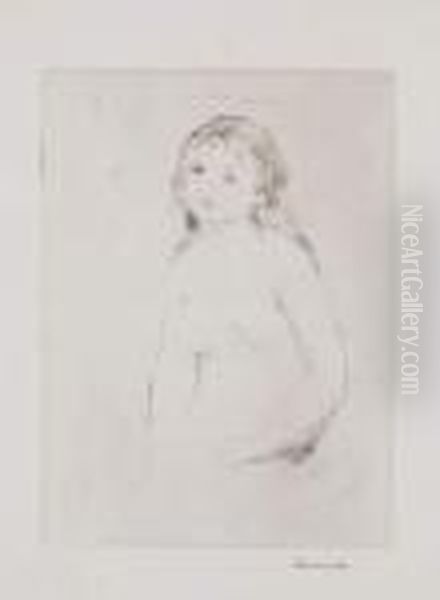 Jeune Femme Oil Painting by Pierre Auguste Renoir