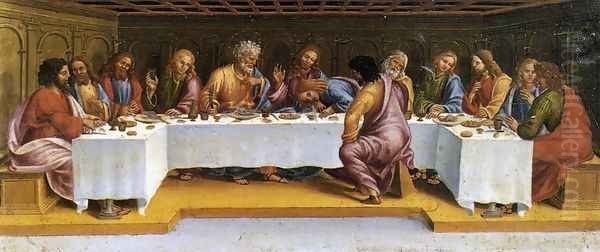 The Last Supper 1502 Oil Painting by Francesco Signorelli