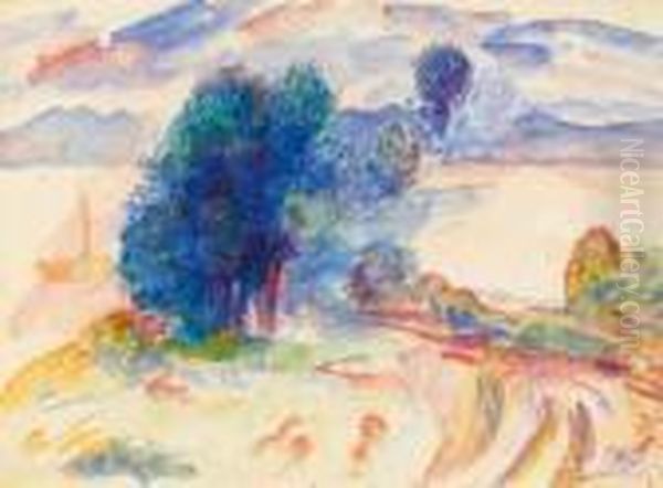 Paysage by Pierre Auguste Renoir