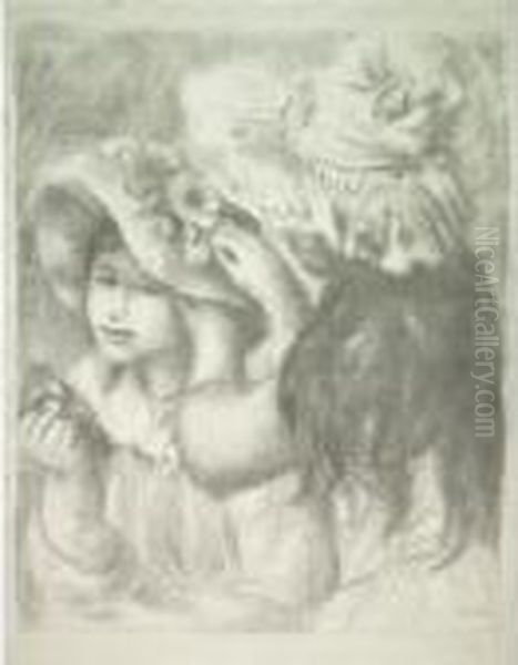 Le Chapeau Epingle, 2e Planche Oil Painting by Pierre Auguste Renoir