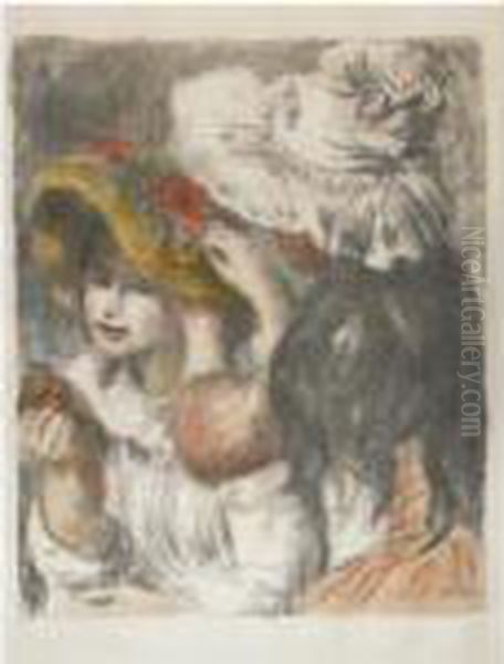 Le Chapeau Epingle, 2e Planche Oil Painting by Pierre Auguste Renoir