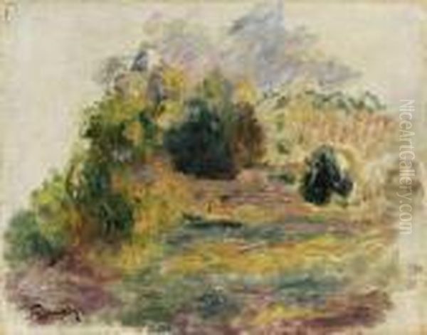 Paysage Oil Painting by Pierre Auguste Renoir