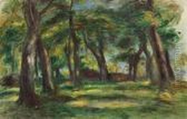 Paysage Oil Painting by Pierre Auguste Renoir