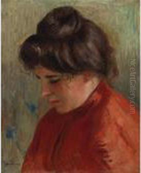 Gabrielle Oil Painting by Pierre Auguste Renoir