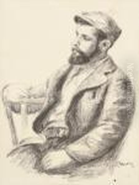 Louis Valtat, From L'album Des Douze Oil Painting by Pierre Auguste Renoir