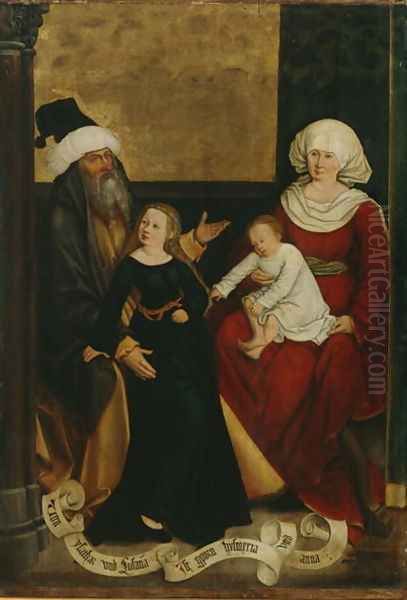 Strigel, Bernhard 1460-1528 Oil Painting by Bernhard Strigel