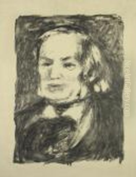 Richard Wagner Oil Painting by Pierre Auguste Renoir