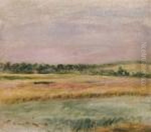 Paysage Oil Painting by Pierre Auguste Renoir